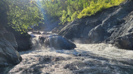 Hard class 4 rapids