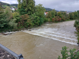 Dreifach-Stufe nach Römerbrücke mit starken Rückläufen