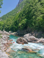Schwierigere Stelle (III+) nach 2,7 km
