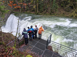 Saut des Maillys bei ca. 75 Kubikmetern
