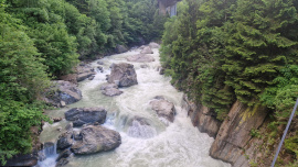 Brügglifall während der Befahrung